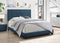 Ishiko Eastern King/Queen Bed, Dark Teal Fabric